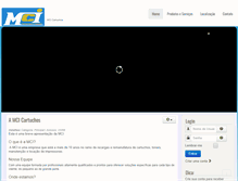 Tablet Screenshot of mcicartuchos.com
